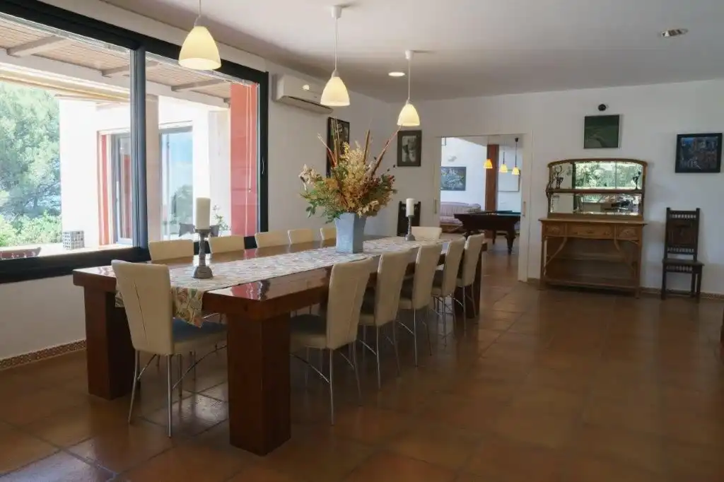 Comedor de Casa o chalet en venta en Santiago-Pontones con Aire acondicionado, Jardín privado y Terraza