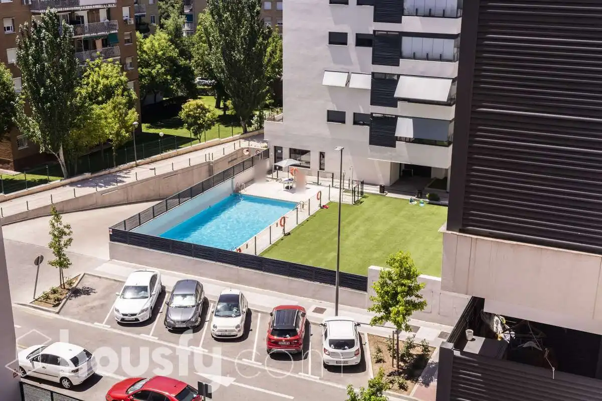 Swimming pool of Flat for sale in Móstoles  with Air Conditioner, Terrace and Storage room