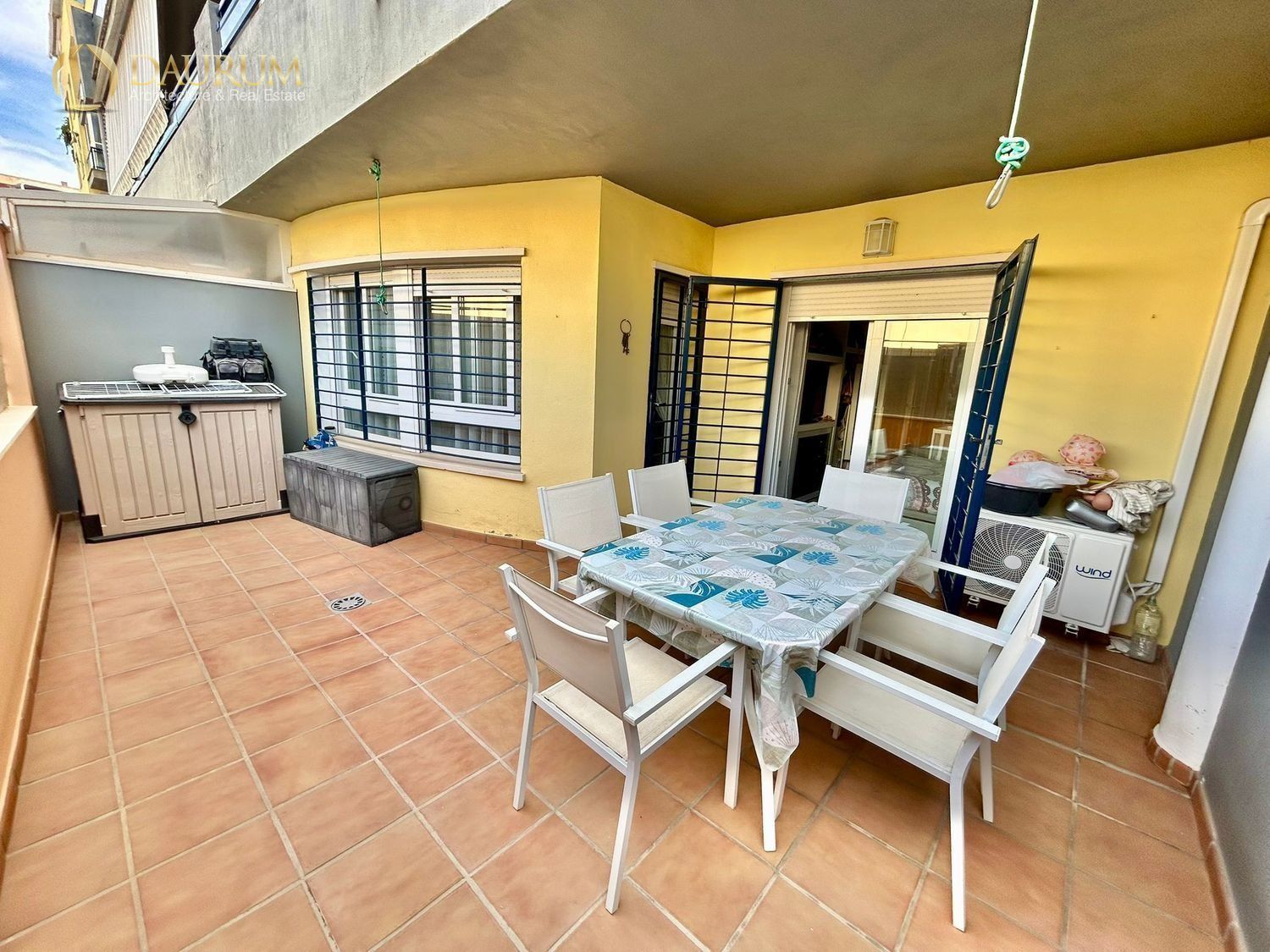 Terrace of Flat for sale in Mijas  with Air Conditioner, Heating and Private garden