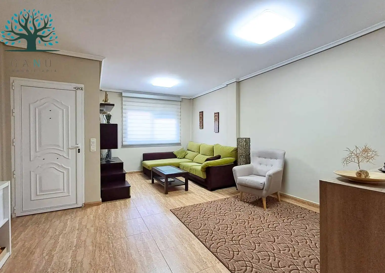 Sala de estar de Dúplex en venta en Mazarrón con Terraza, Trastero y Amueblado