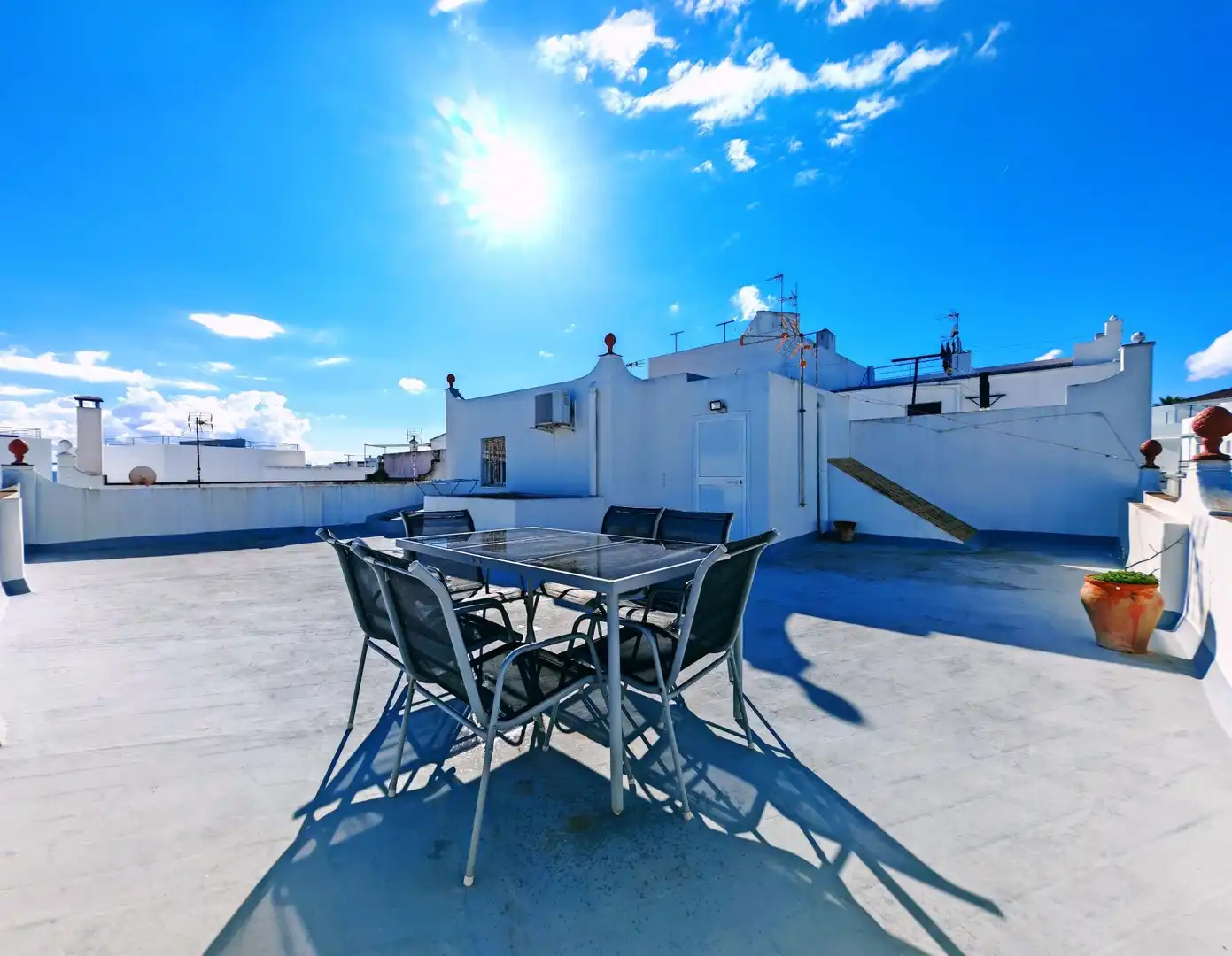 Terrassa de Casa o xalet en venda en Vejer de la Frontera amb Aire condicionat, Terrassa i Moblat