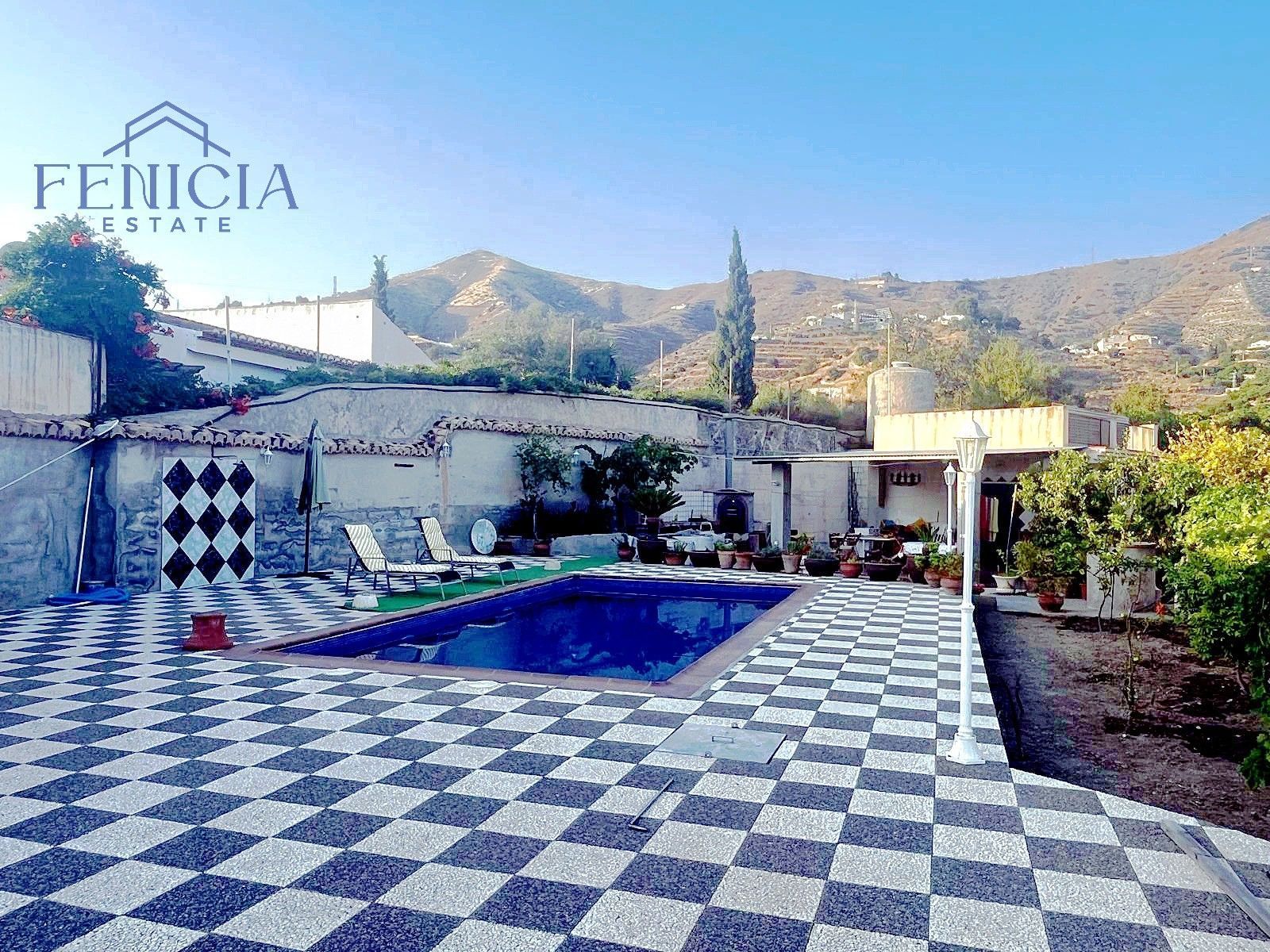 Swimming pool of Country house for sale in Almuñécar  with Private garden, Terrace and Swimming Pool