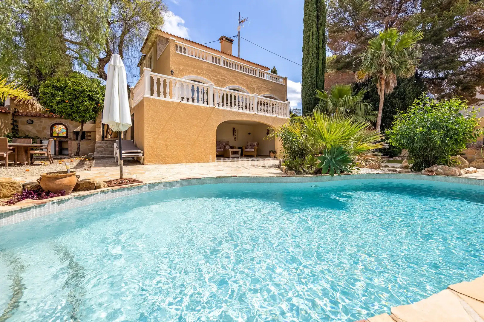 Piscina de Casa o chalet en venta en Benissa con Aire acondicionado, Calefacción y Terraza