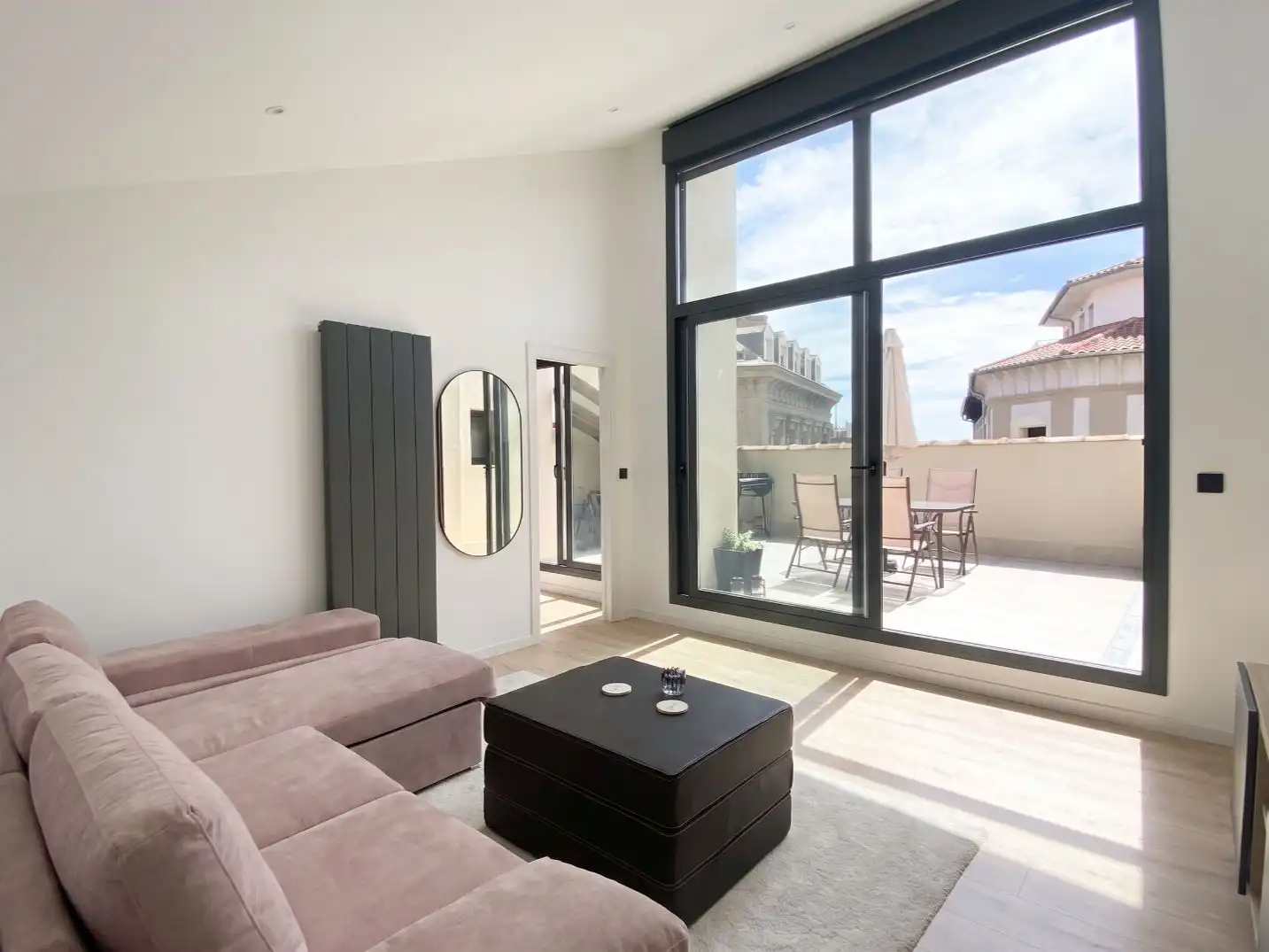 Sala de estar de Ático en venta en San Lorenzo
