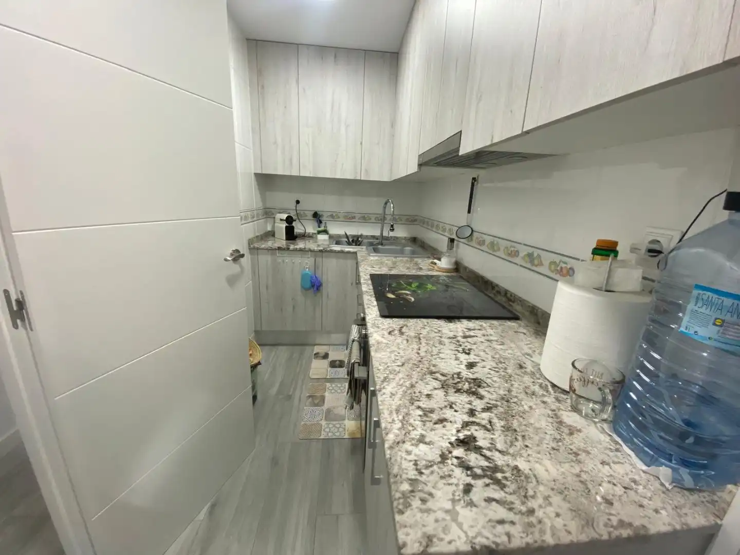 Cuina de Pis en venda en Badalona amb Aire condicionat, Terrassa i Balcó