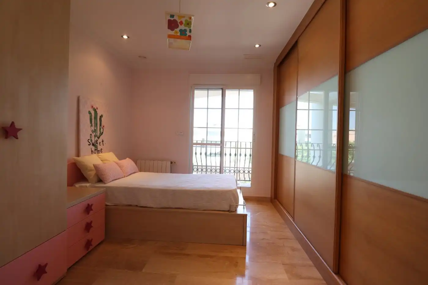 Bedroom of Flat for rent in Elche / Elx  with Air Conditioner, Heating and Storage room