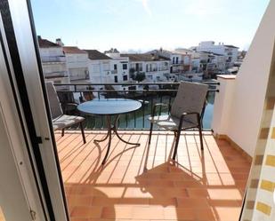 Balcony of Apartment for sale in Empuriabrava  with Air Conditioner, Terrace and Furnished