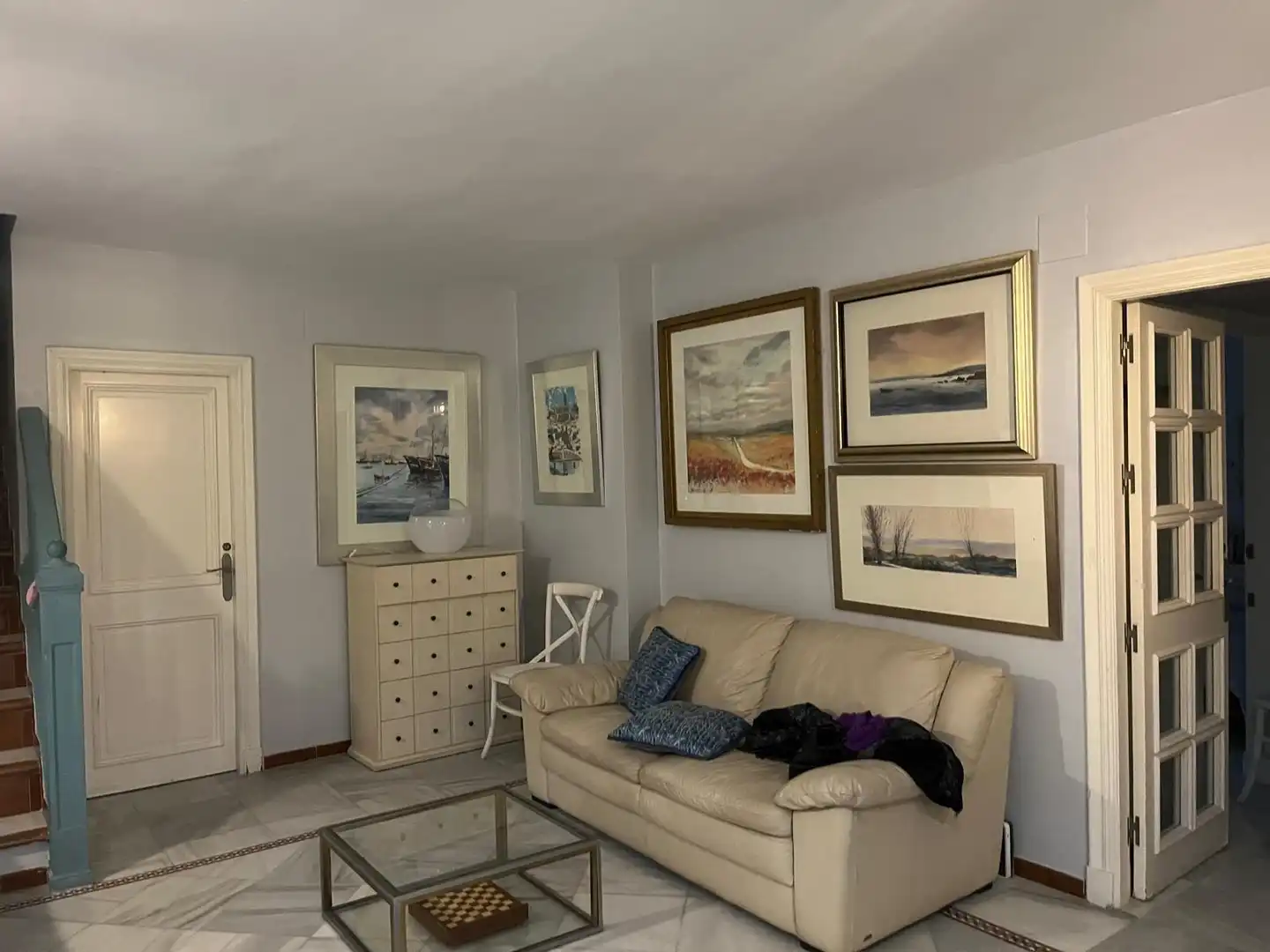 Wohnzimmer von Maisonette zur Miete in El Puerto de Santa María mit Klimaanlage, Terrasse und Möbliert