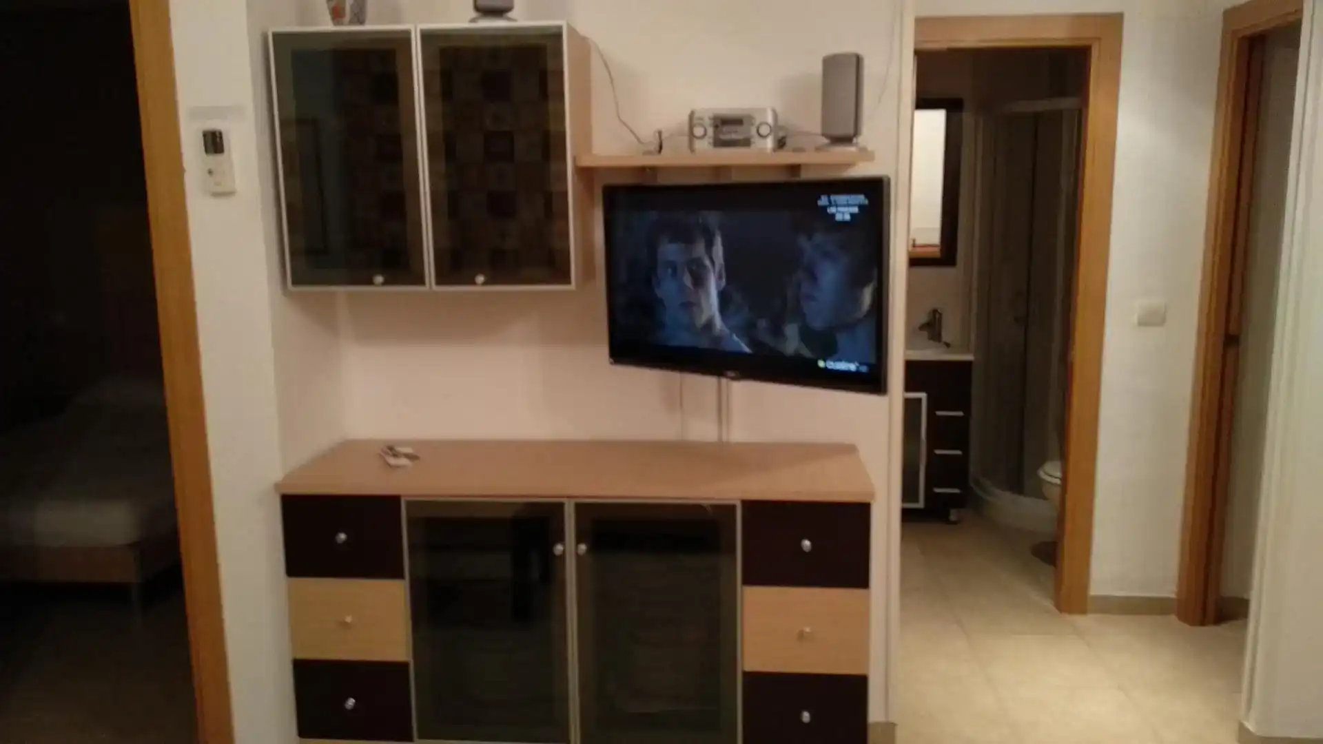 Sala de estar de Piso de alquiler en Oropesa del Mar / Orpesa con Aire acondicionado, Piscina y Amueblado