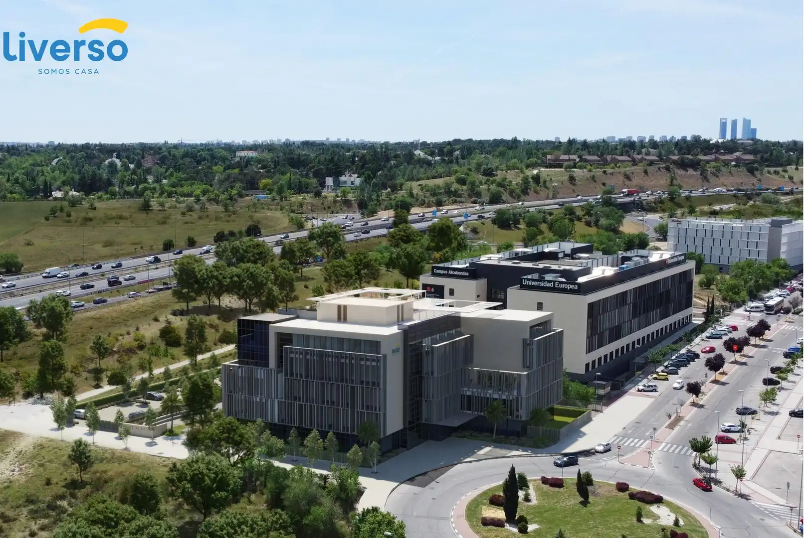 Vista exterior de Oficina en venta en La Moraleja con Aire acondicionado, Calefacción y Terraza