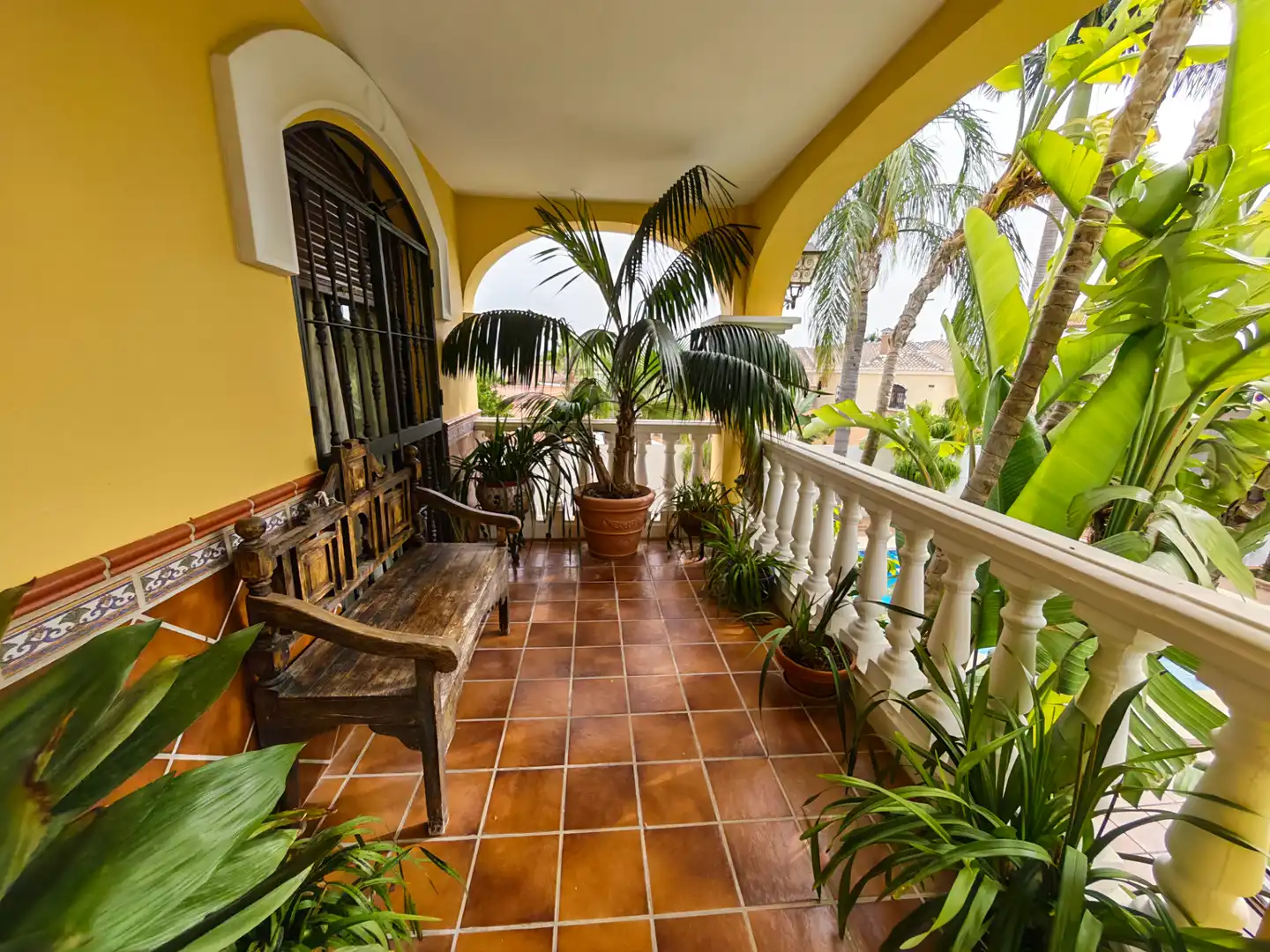 Terraza de Casa o chalet en venta en Alhaurín de la Torre con Aire acondicionado, Calefacción y Jardín privado