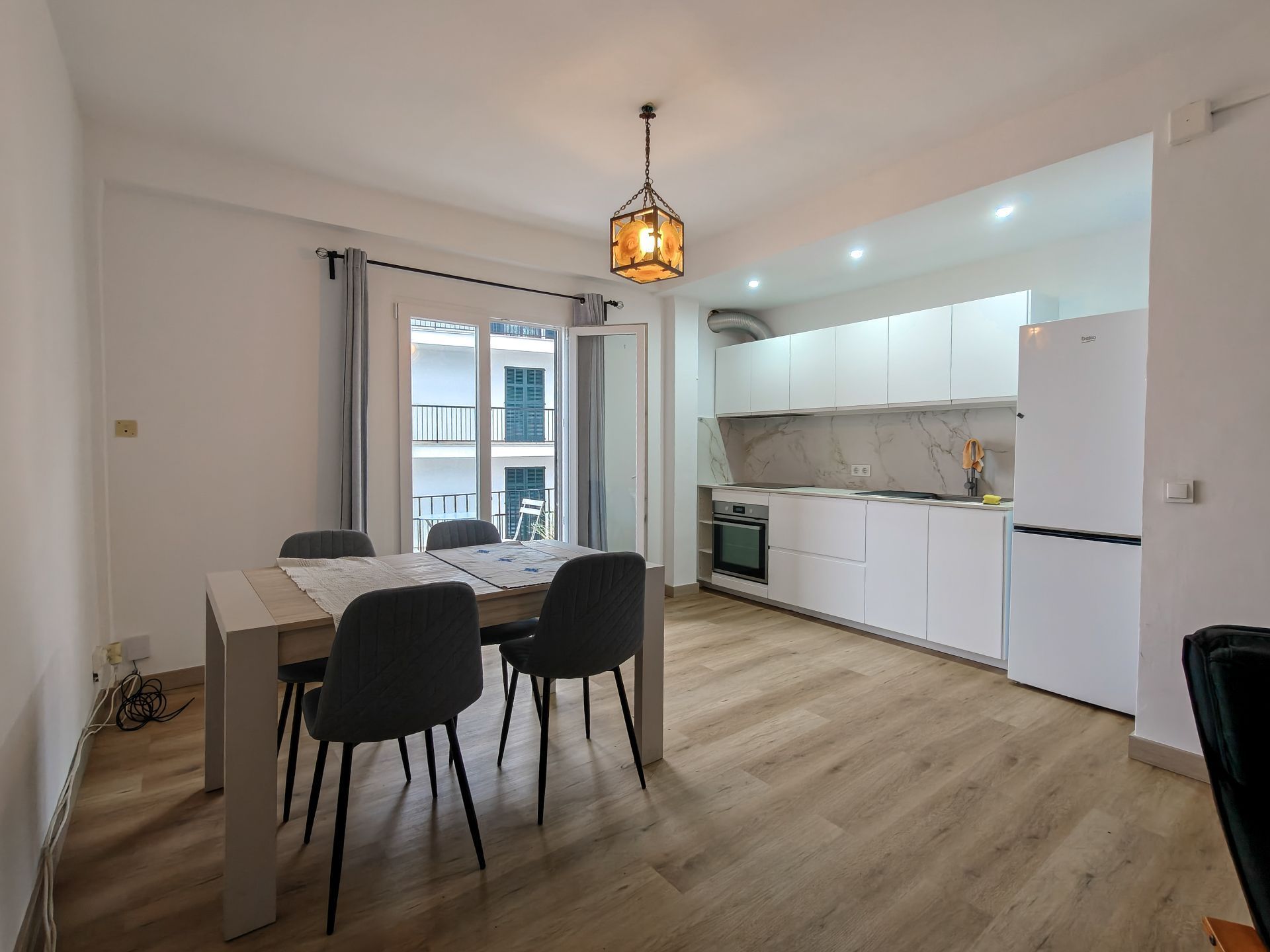 Cuina de Apartament de lloguer en Son Servera amb Terrassa