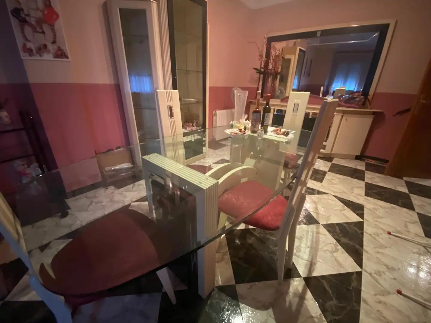 Esszimmer von Wohnung zum Verkauf in La Pobla del Duc mit Klimaanlage, Terrasse und Möbliert