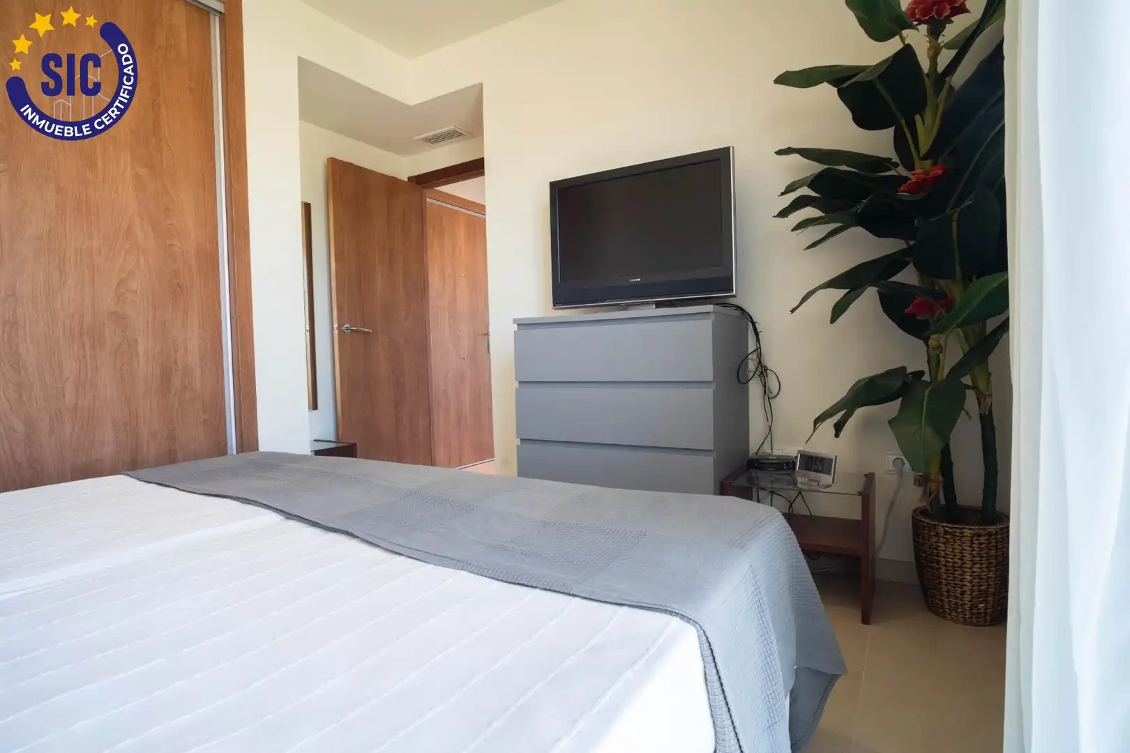 Dormitori de Apartament en venda en Oropesa del Mar / Orpesa amb Aire condicionat, Jardí privat i Terrassa