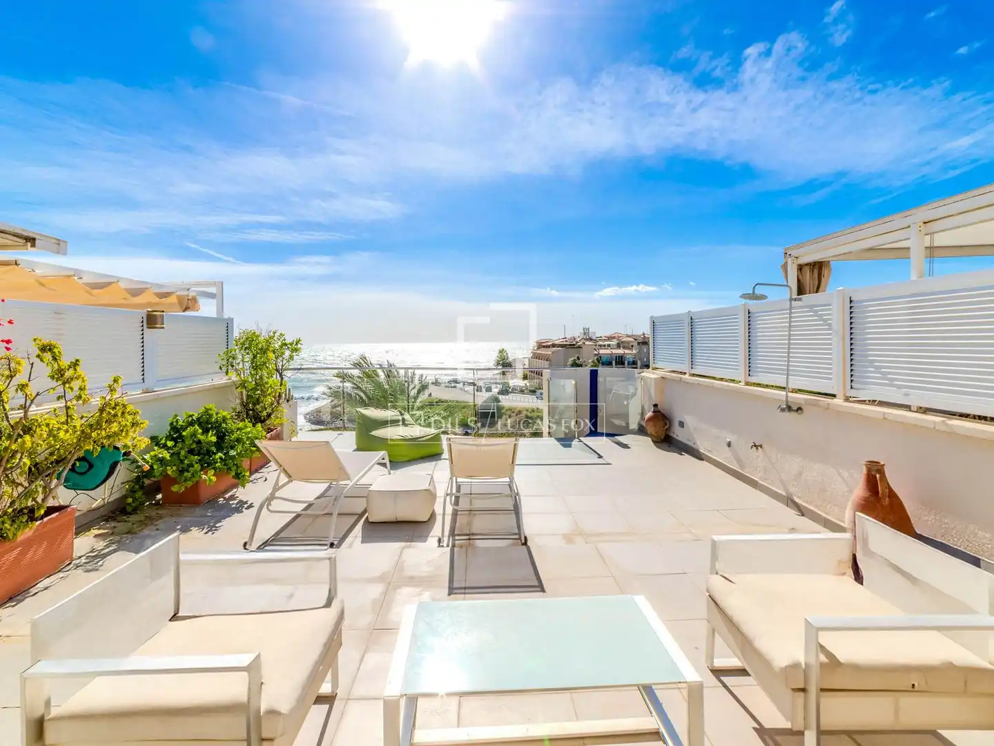 Terrace of Attic for sale in Sitges  with Air Conditioner, Terrace and Swimming Pool