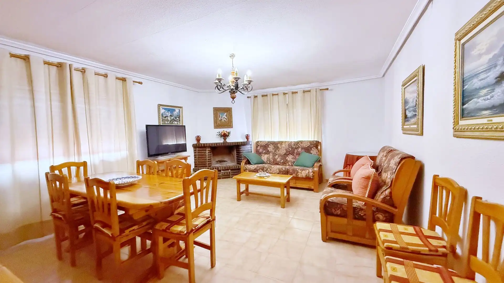 Living room of Flat for sale in Alicante / Alacant  with Heating and Terrace