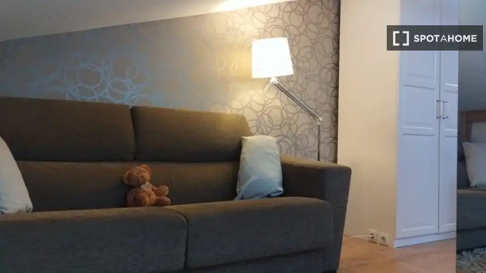 Sala de estar de Apartamento para compartir en Areatza con Aire acondicionado, Calefacción y Terraza