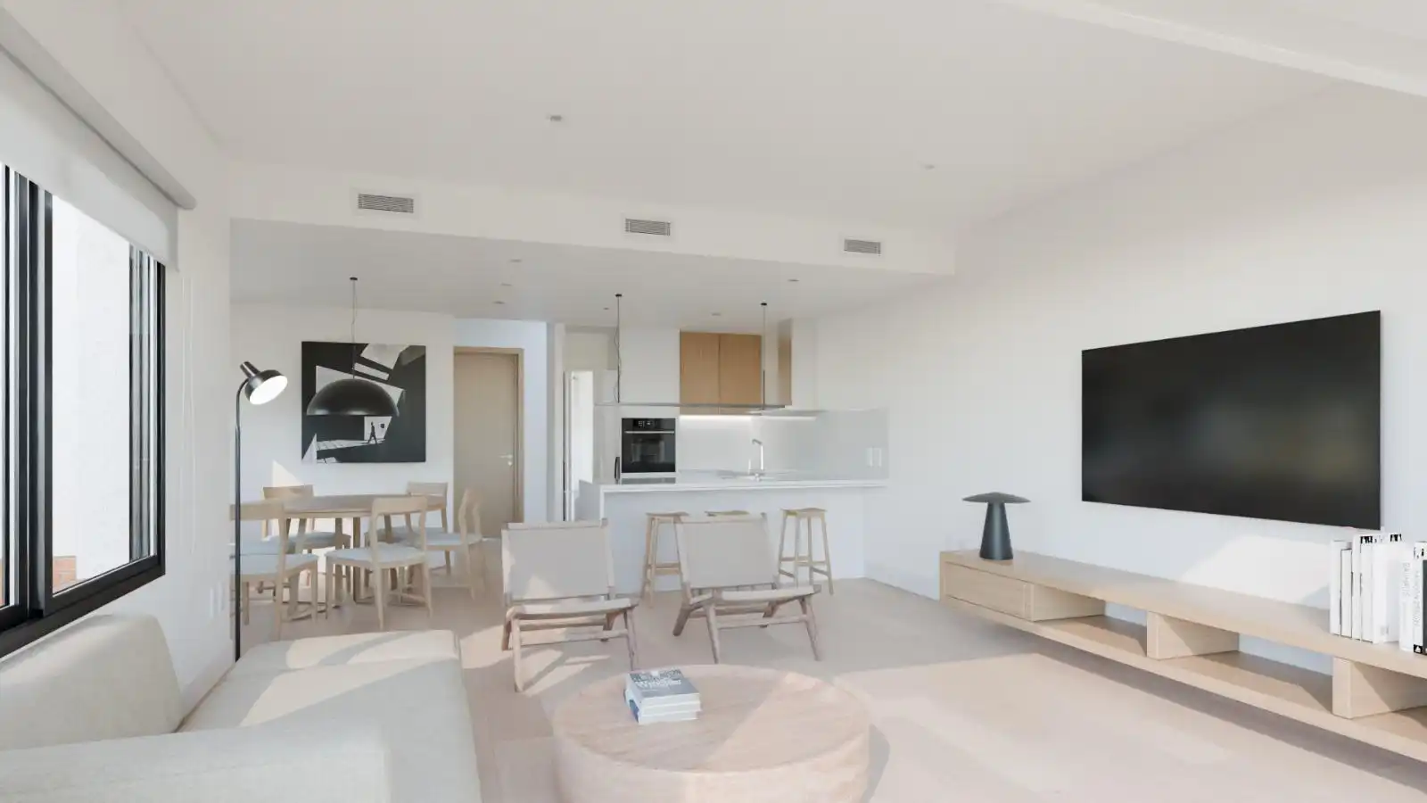 Sala de estar de Casa adosada en venta en Sant Celoni con Calefacción