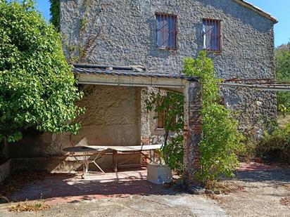 Terrassa de Finca rústica en venda en Sant Feliu de Buixalleu amb Calefacció