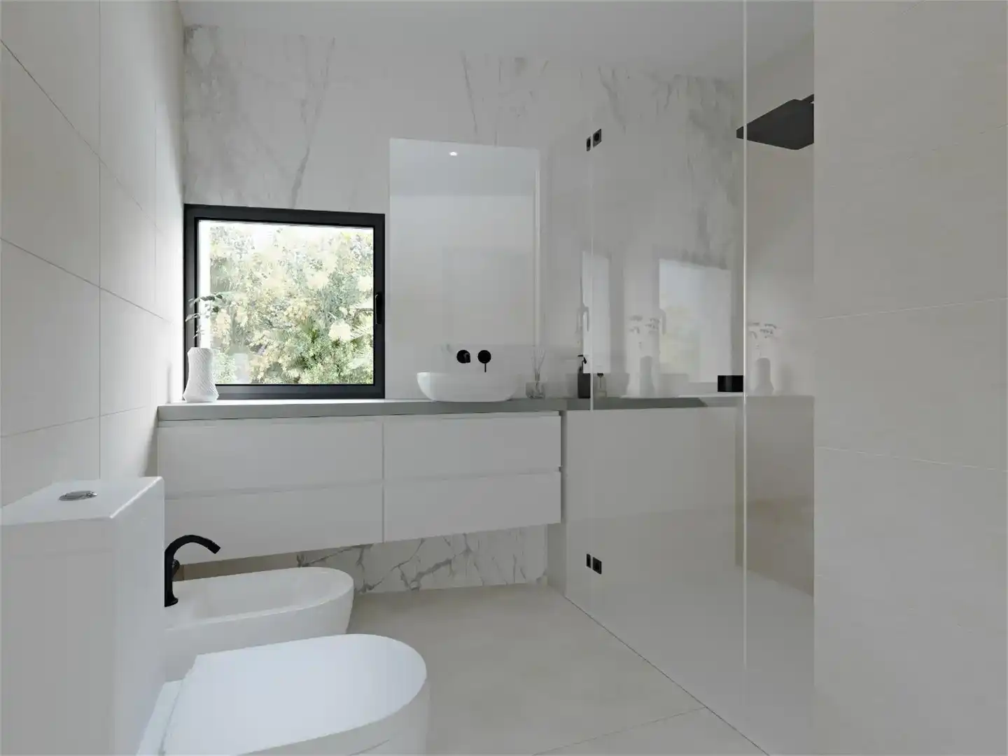 Badezimmer von Grundstücke zum Verkauf in Benalmádena