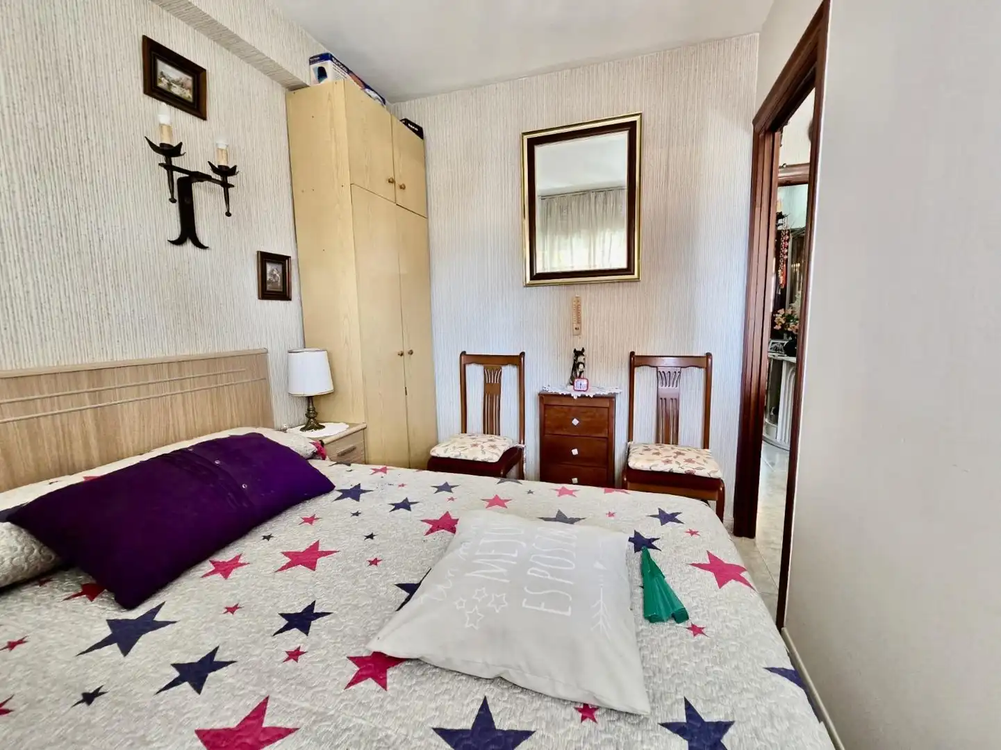 Habitación de Apartamento en venta en Benidorm con Aire acondicionado, Terraza y Piscina comunitaria