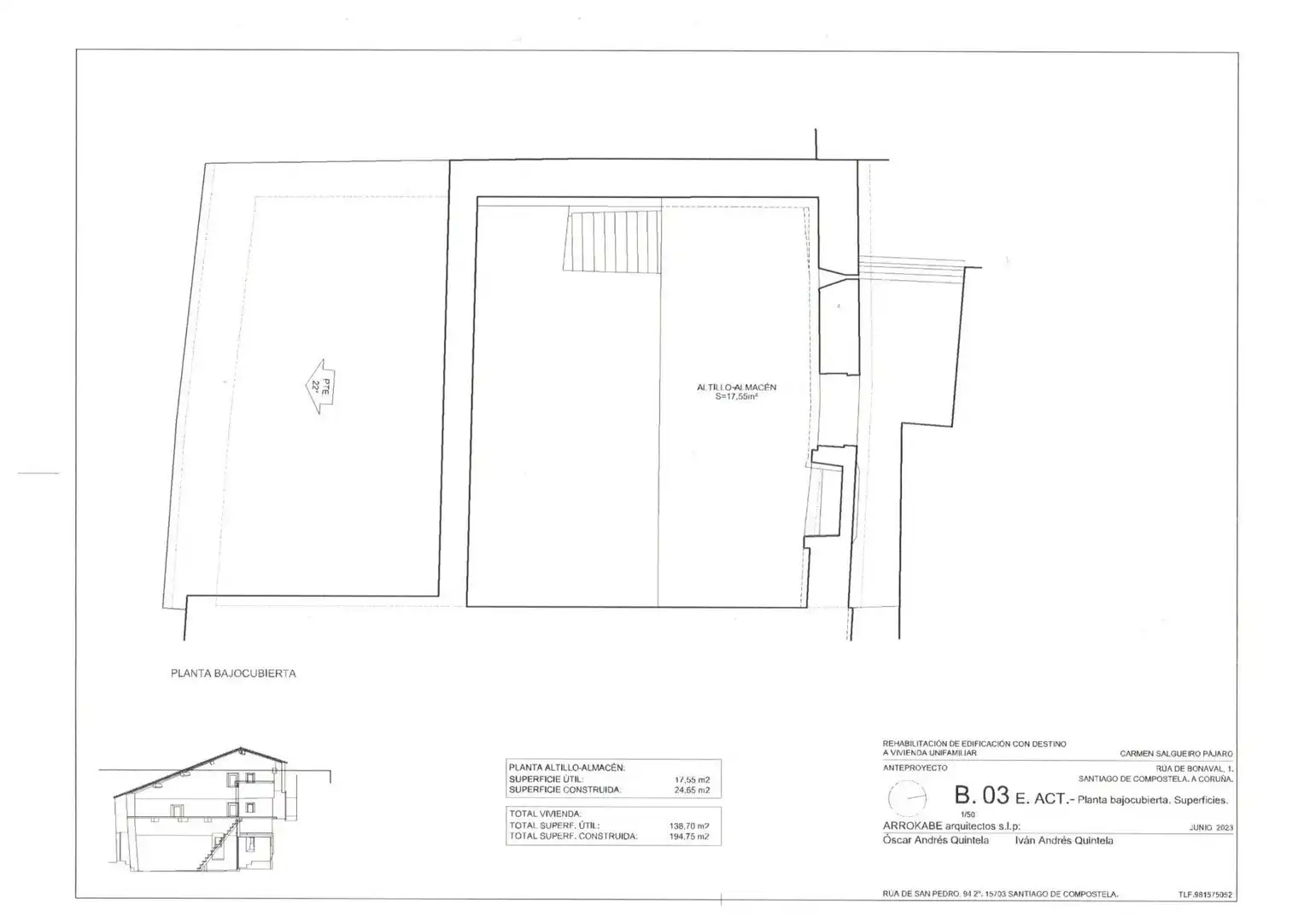 Casa o chalet en venta en Santiago de Compostela  con Terraza