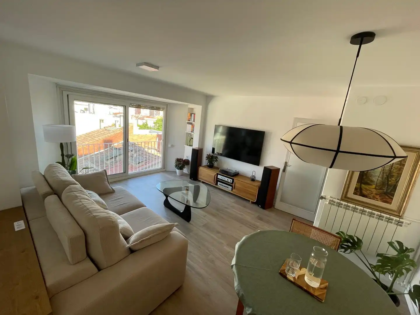 Wohnzimmer von Wohnung zum Verkauf in Terrassa mit Möbliert