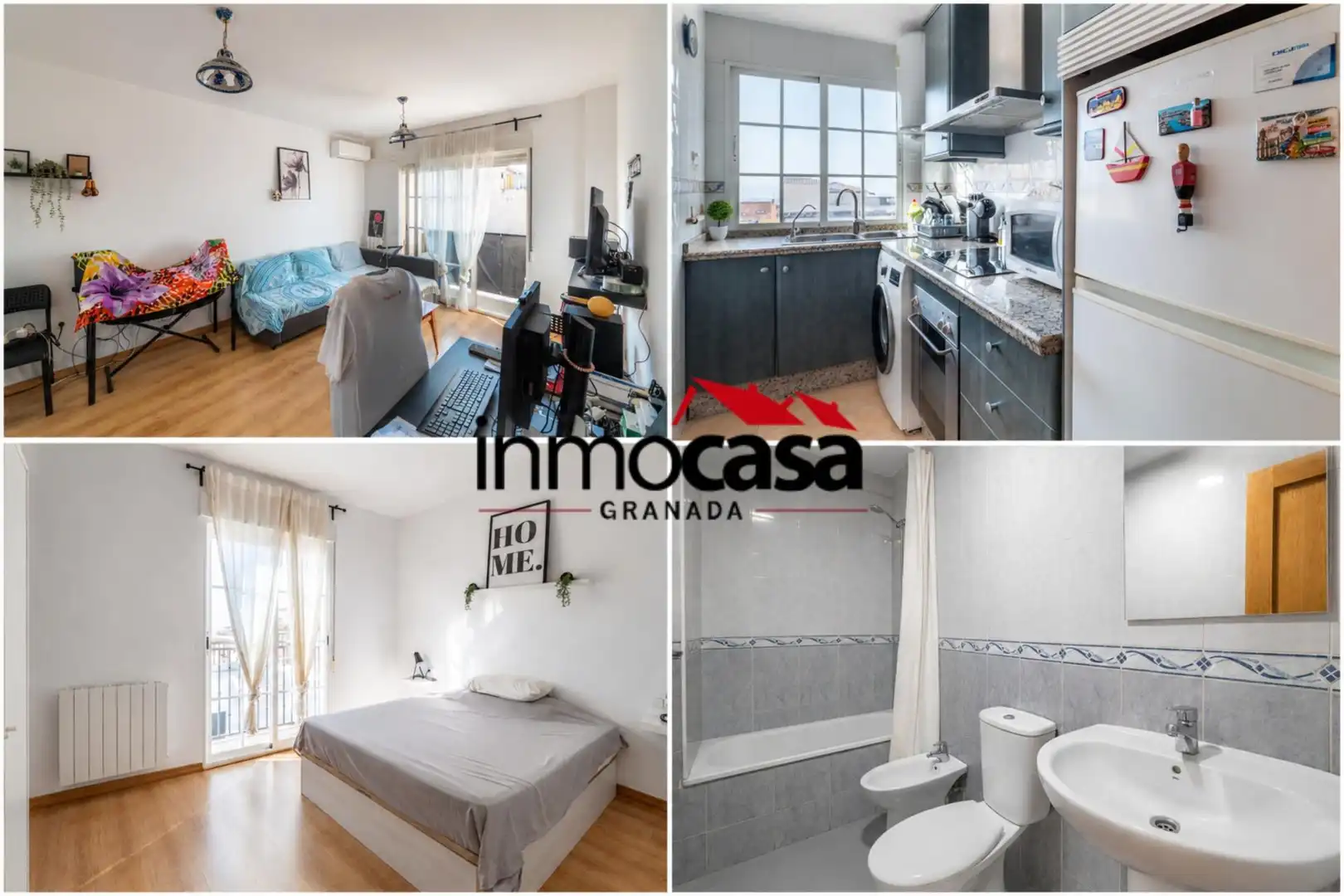 Bedroom of Flat for sale in La Zubia  with Air Conditioner, Terrace and Balcony