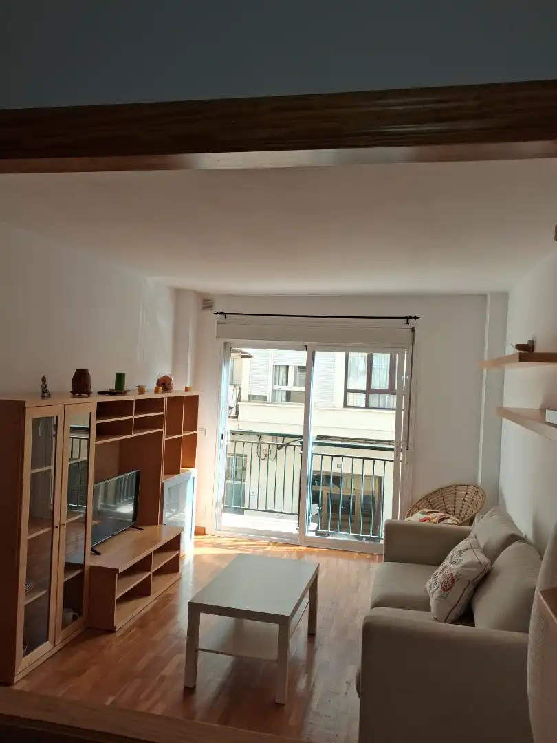 Balcony of Apartments for rent in  Palma de Mallorca  with Air Conditioner, Parquet flooring and Furnished