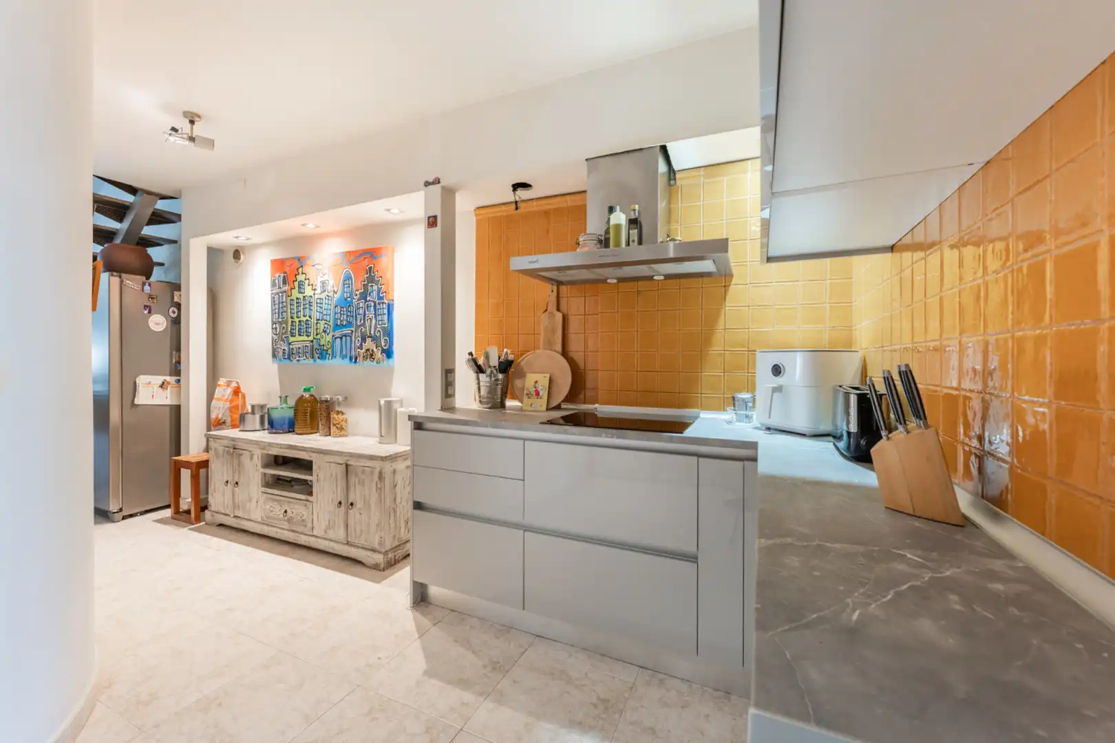 Cocina de Dúplex en venta en Mollet del Vallès con Aire acondicionado y Calefacción