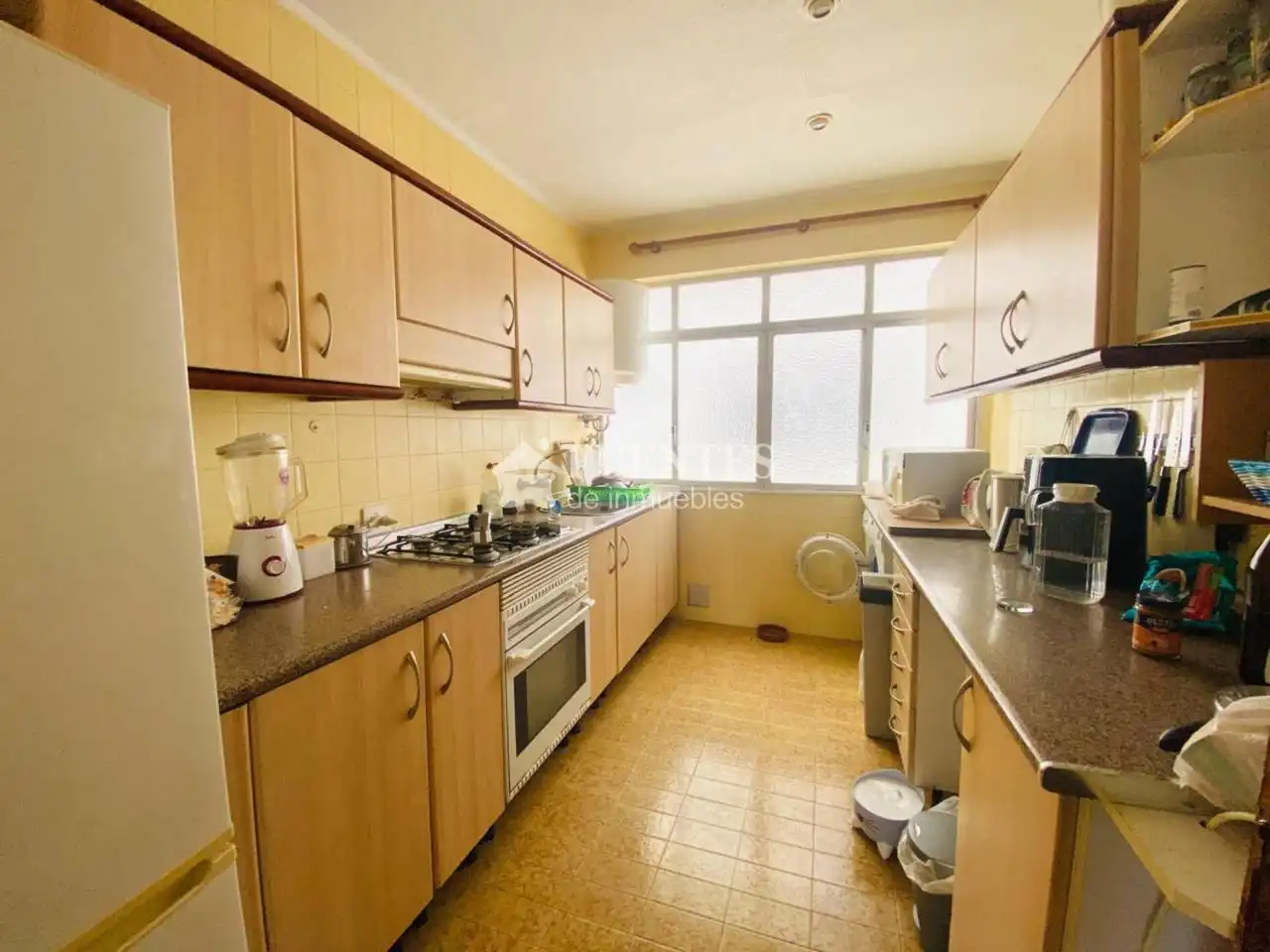 Küche von Wohnung zum Verkauf in Alicante / Alacant mit Parkett und Terrasse