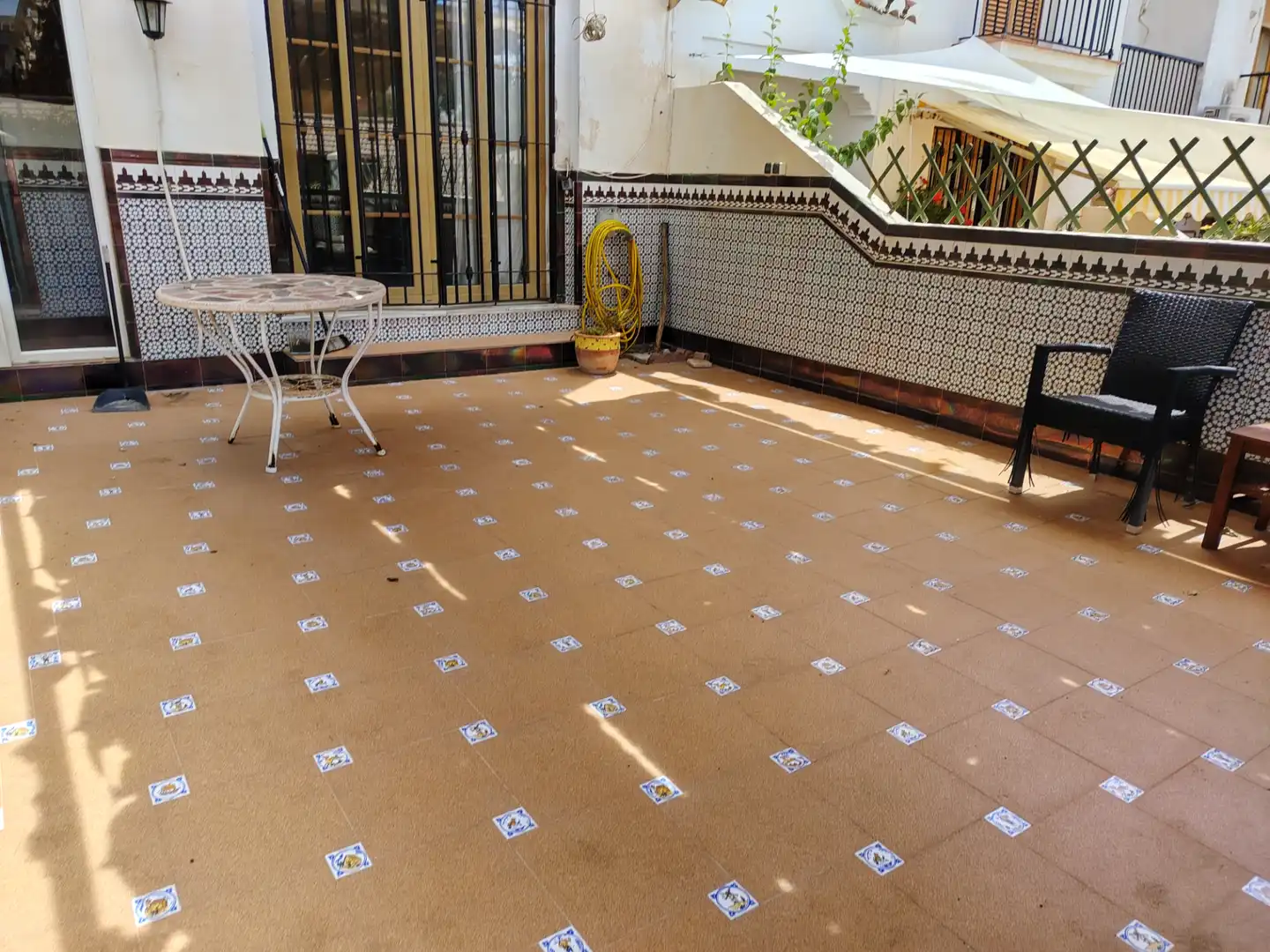 Terrassa de Casa adosada de lloguer en Vélez-Málaga amb Aire condicionat, Rentadora i Piscina comunitària