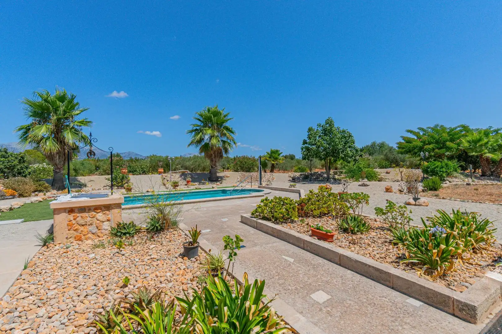 Swimming pool of Country homes for sale in Inca  with Air Conditioner, Heating and Private garden