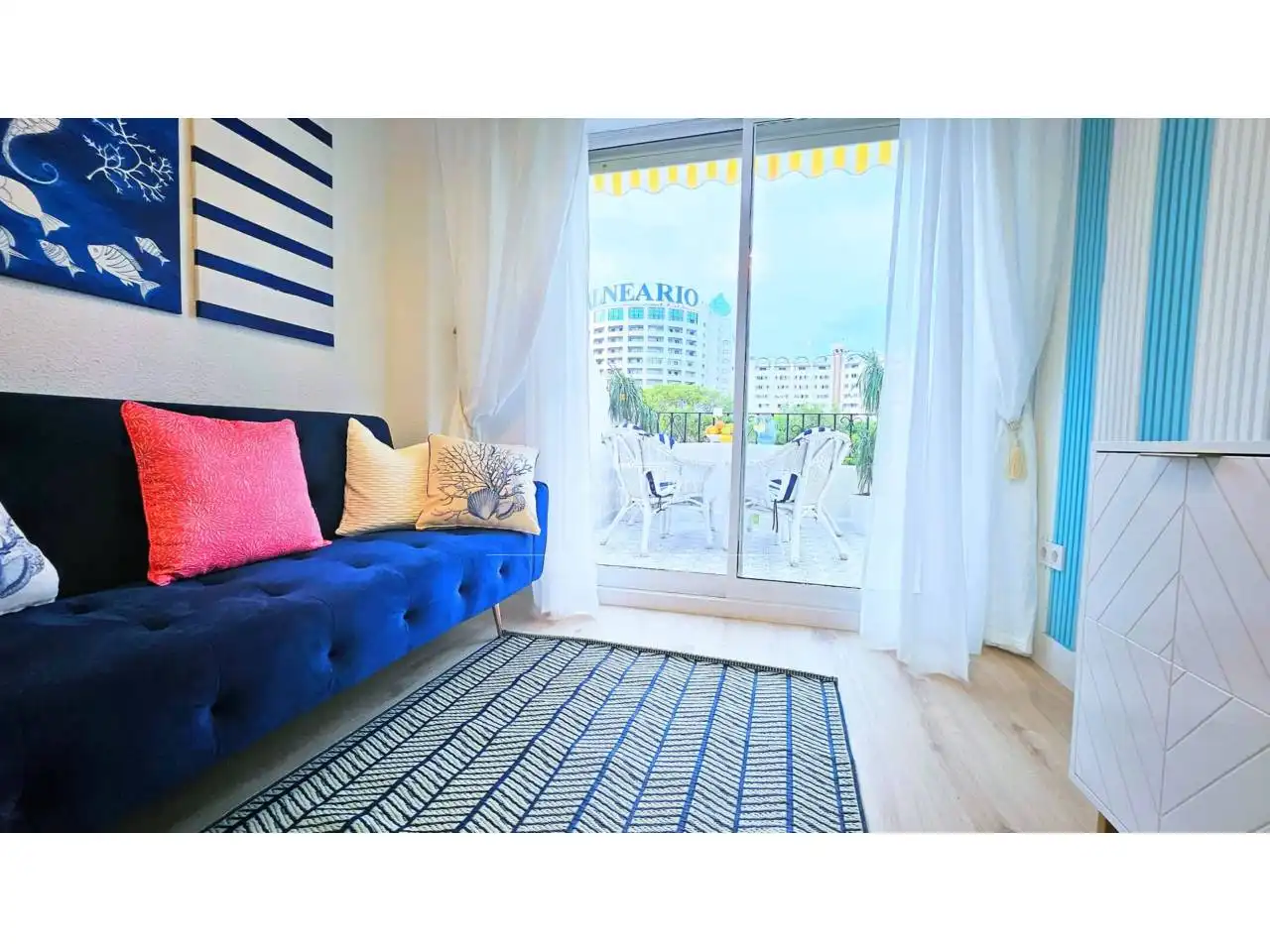 Bedroom of Flat for sale in Oropesa del Mar / Orpesa  with Air Conditioner, Heating and Terrace