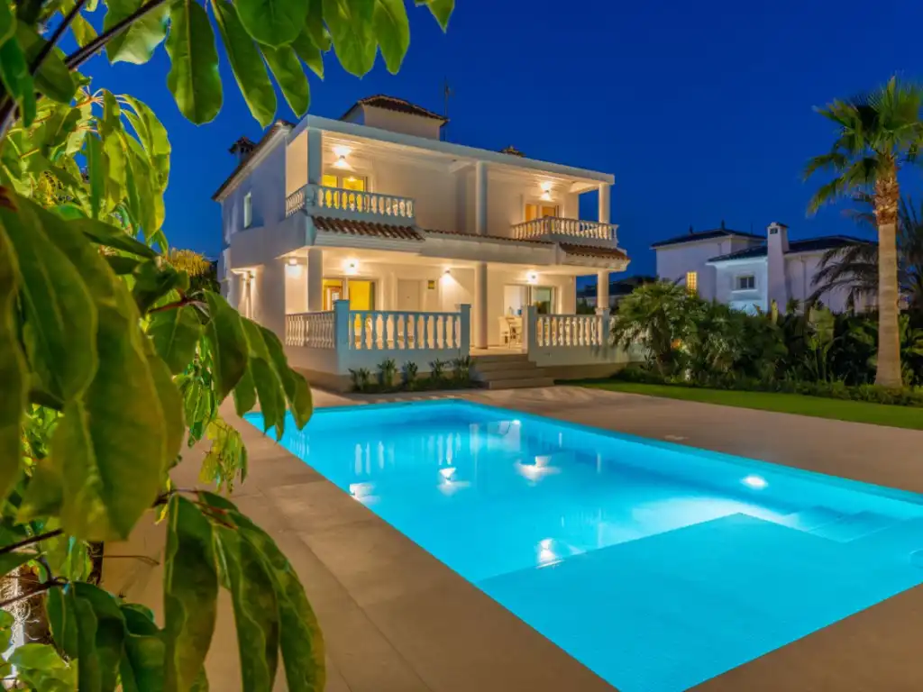 Garden of Houses for sale in El Campello  with Air Conditioner, Private garden and Swimming Pool