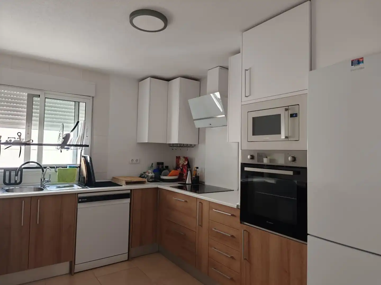 Kitchen of Flat for sale in Murcia  with Air Conditioner, Furnished and Balcony