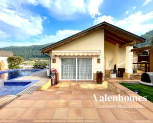 Exterior view of House or chalet for sale in Corbera de Llobregat  with Air Conditioner, Heating and Private garden