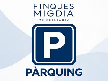 Single parking space with lift to rent in Carrer Migdia 1