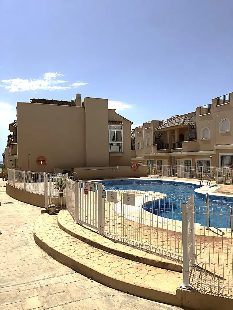 Piscina de Apartamento de alquiler en Cuevas del Almanzora con Aire acondicionado, Terraza y Piscina