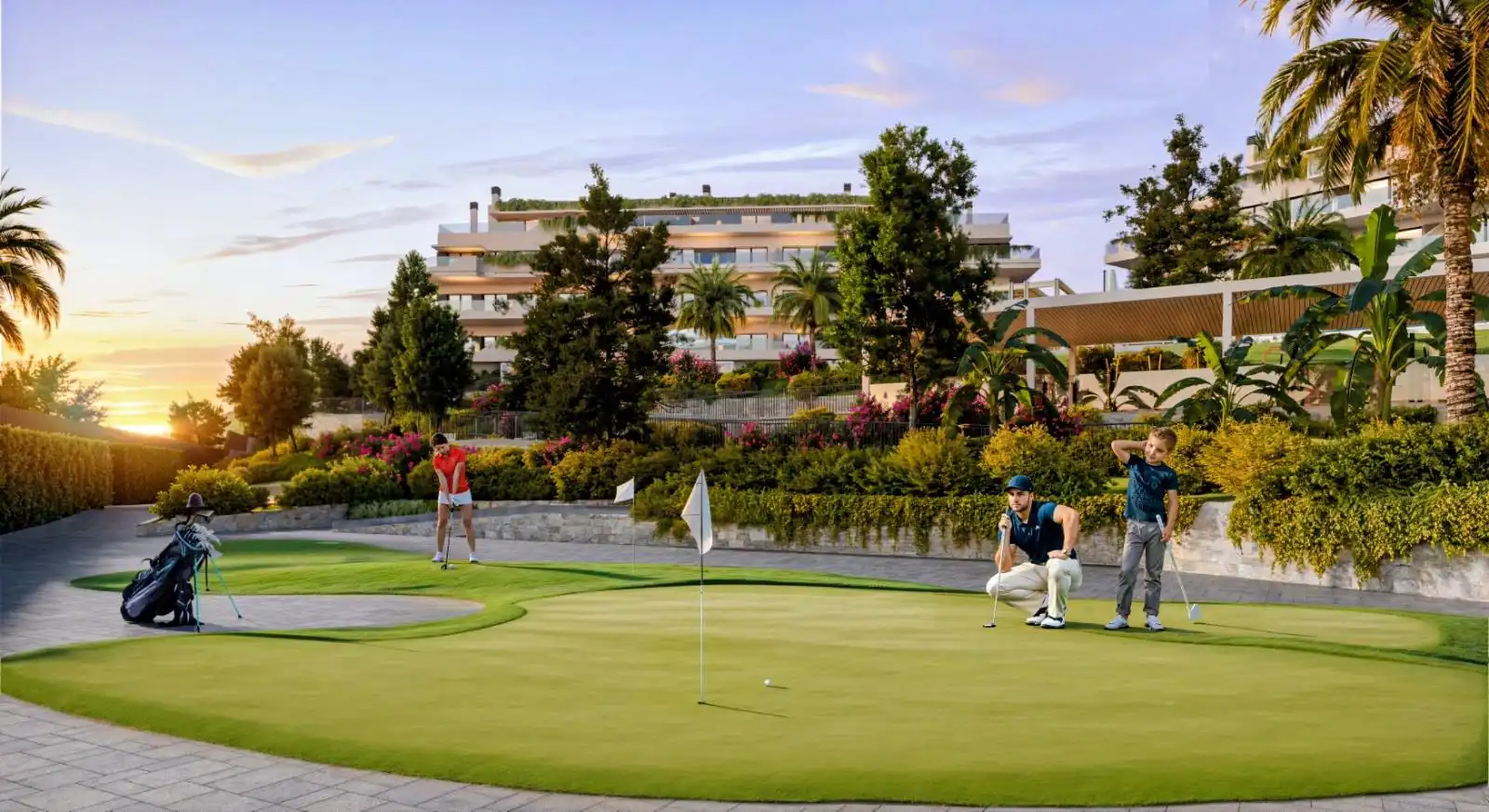 Vista exterior de Apartament en venda en Mijas amb Jardí privat, Terrassa i Traster