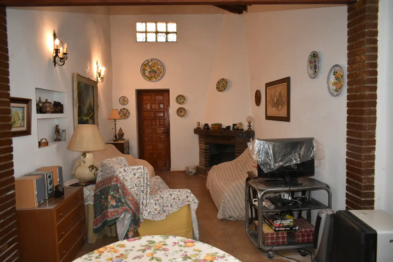Sala de estar de Casa o chalet en venta en Elche / Elx con Jardín privado y Amueblado