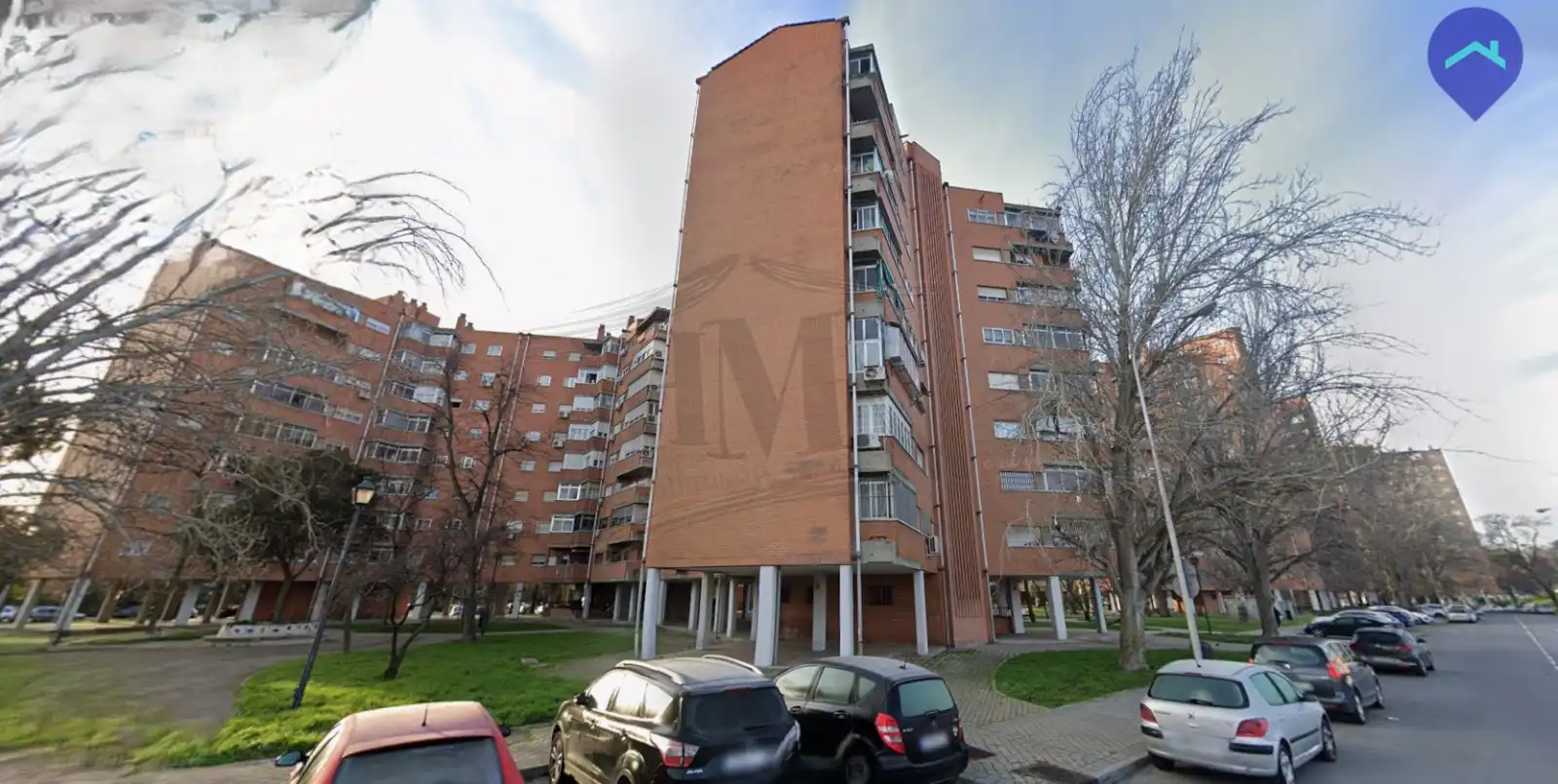 Vista exterior de Piso en venta en Villaverde
