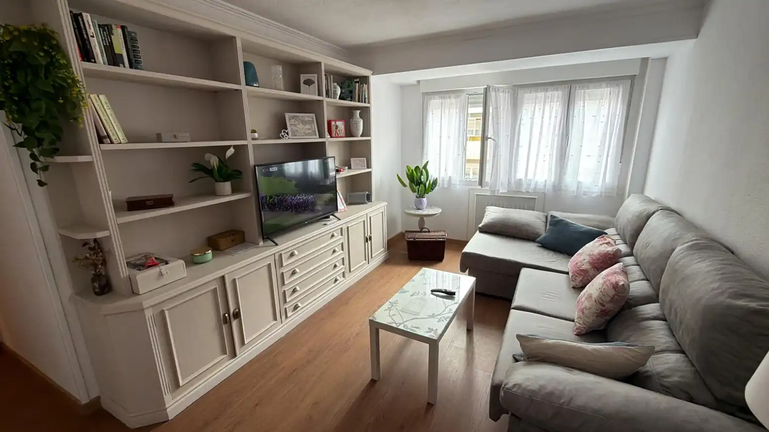 Living room of Flat for rent in Gijón   with Heating and Terrace