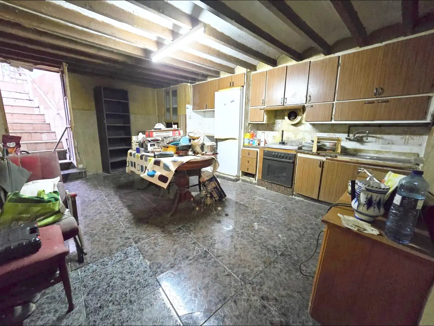 Cuina de Casa o xalet en venda en Aspe amb Jardí privat i Balcó