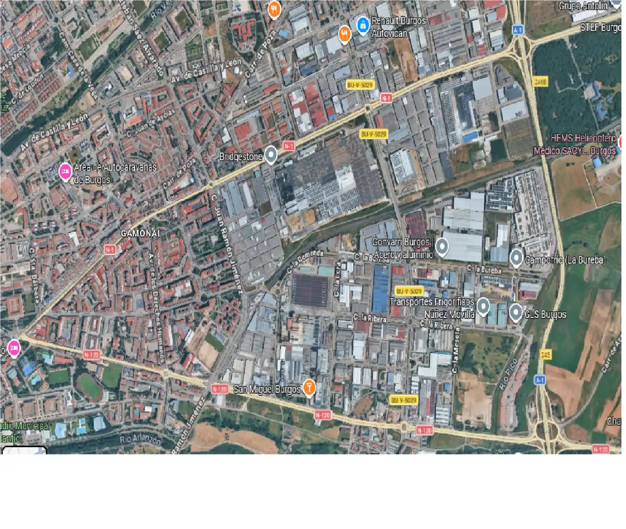 Nave industrial en venta en Carretera Madrid-Irún 775