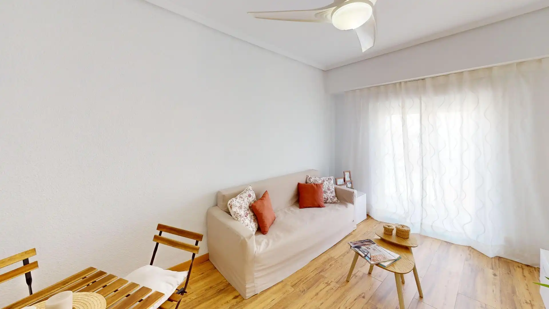 Wohnzimmer von Wohnung zum Verkauf in Valencia mit Balkon