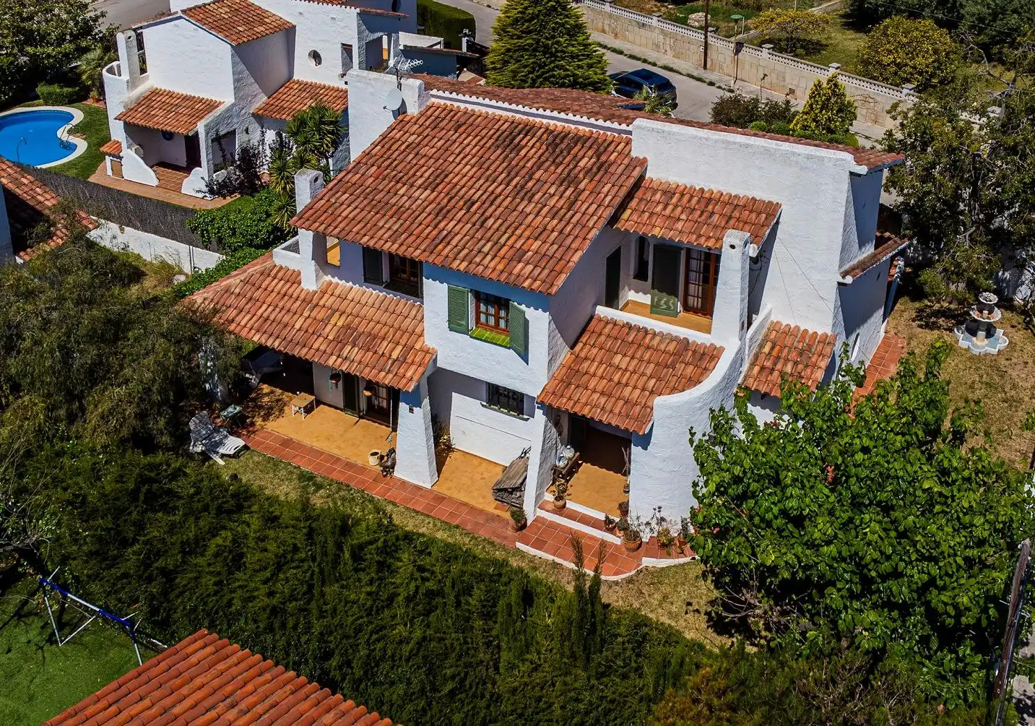 Exterior view of Houses for sale in El Vendrell  with Heating, Private garden and Terrace