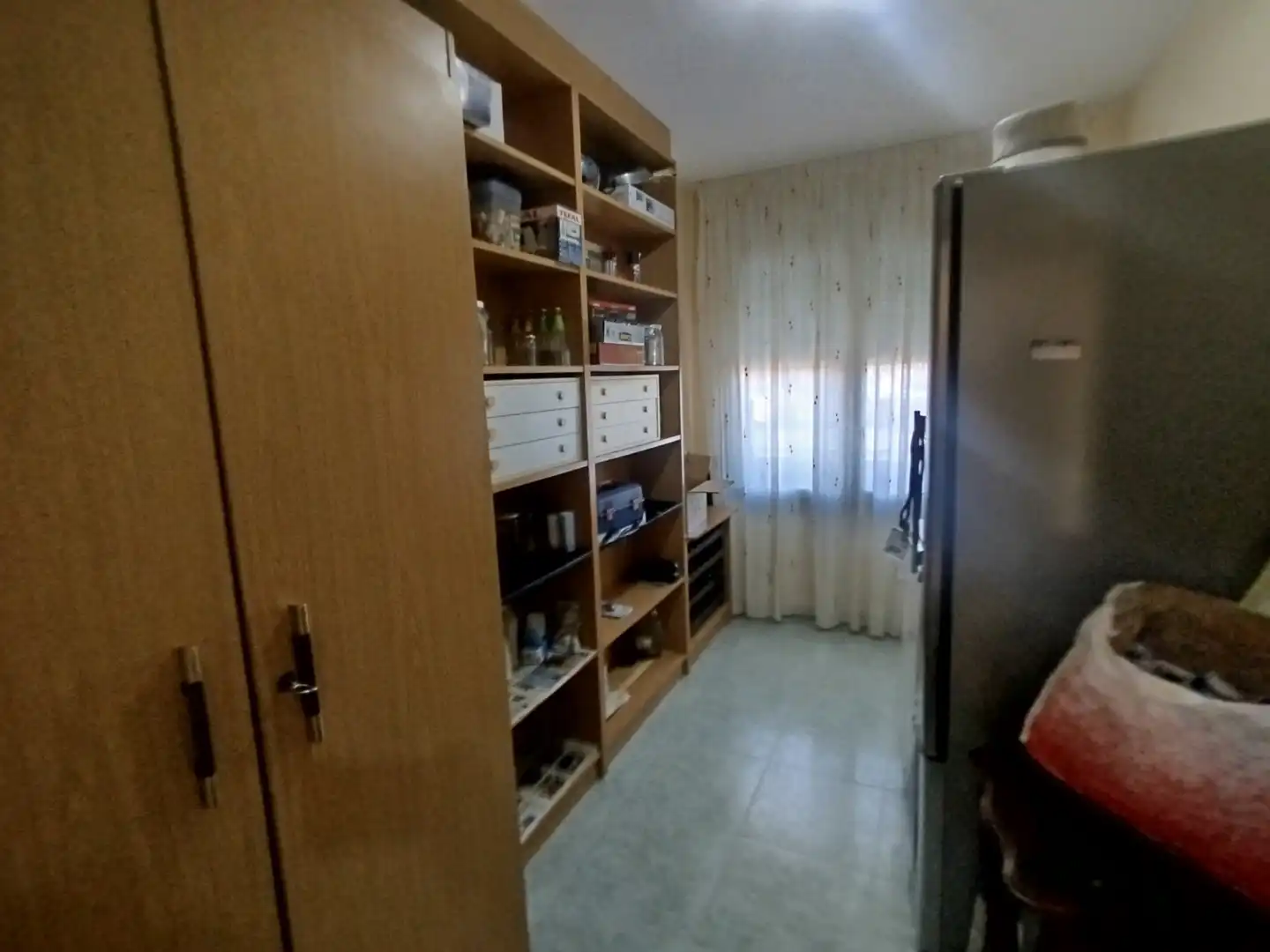 Cuina de Pis en venda en Binéfar amb Calefacció, Terrassa i Moblat