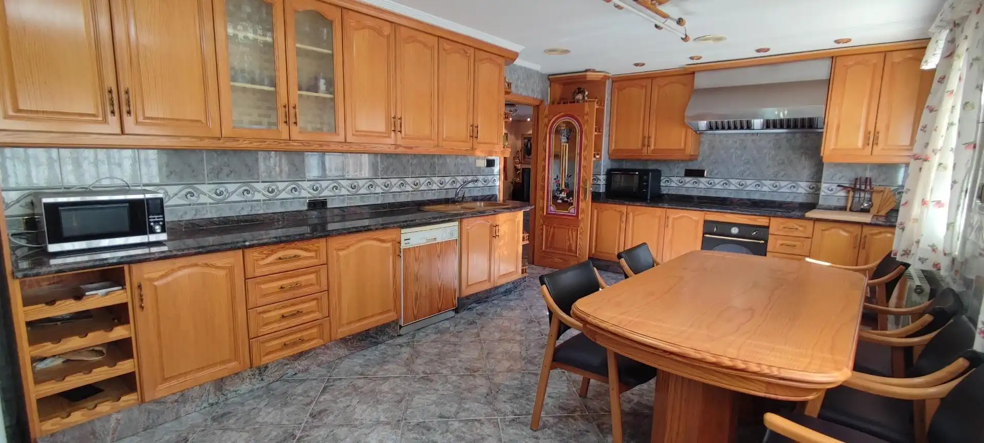 Cocina de Casa o chalet en venta en Elche / Elx con Aire acondicionado, Jardín privado y Terraza