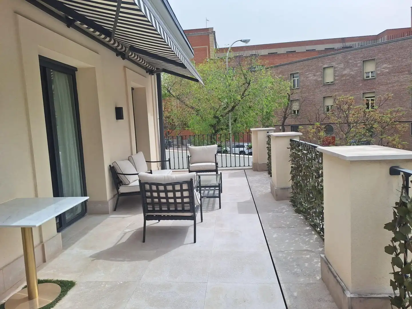 Terrasse von Haus oder Chalet zur Miete in Madrid mit Klimaanlage, Heizung und Privatgarten